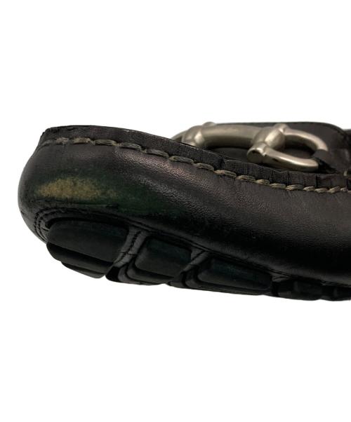 Salvatore Ferragamo（サルヴァトーレ フェラガモ）Salvatore Ferragamo (サルヴァトーレ フェラガモ) ローファー ブラック サイズ:5　1/2の古着・服飾アイテム