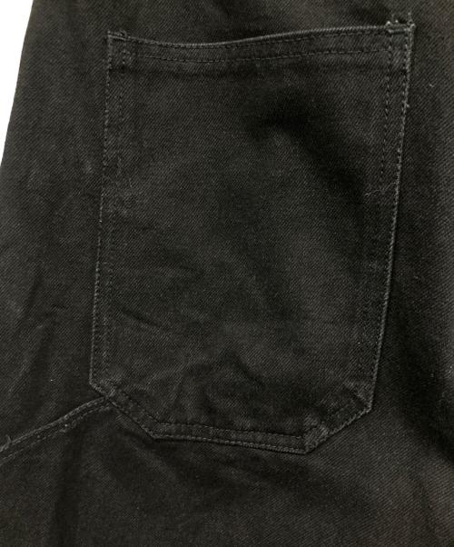 YARDSALE（ヤードセール）yardsale (ヤードセール) バギーデニムパンツ ブラック サイズ:Mの古着・服飾アイテム