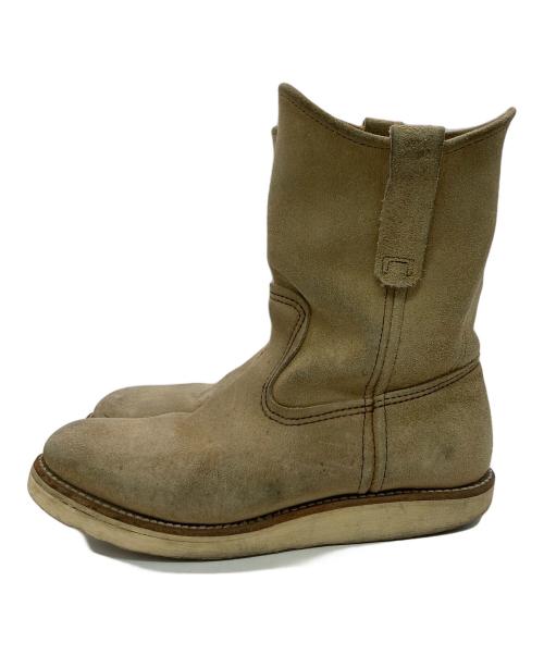 RED WING SHOES（レッドウィング）RED WING SHOES (レッドウィング) ペコスブーツ ベージュ サイズ:USA 6 1/2の古着・服飾アイテム