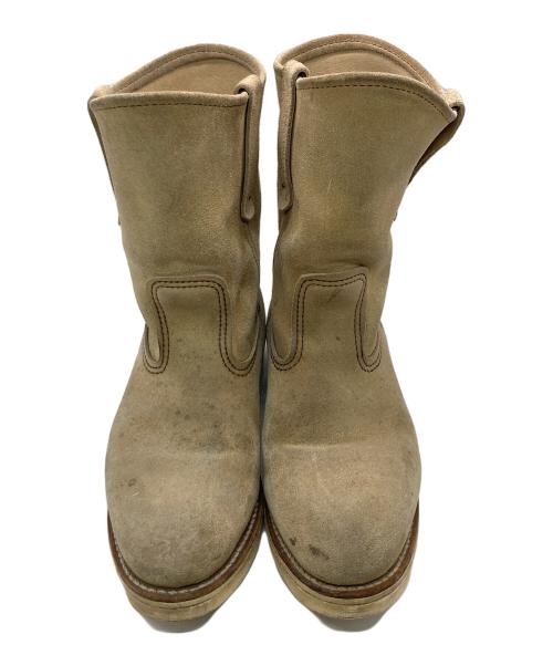 RED WING SHOES（レッドウィング）RED WING SHOES (レッドウィング) ペコスブーツ ベージュ サイズ:USA 6 1/2の古着・服飾アイテム