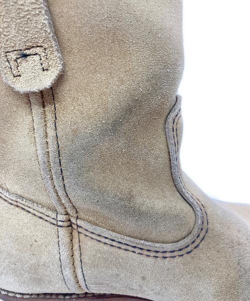RED WING SHOES（レッドウィング）RED WING SHOES (レッドウィング) ペコスブーツ ベージュ サイズ:USA 6 1/2の古着・服飾アイテム