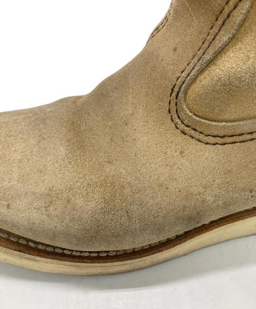 RED WING SHOES（レッドウィング）RED WING SHOES (レッドウィング) ペコスブーツ ベージュ サイズ:USA 6 1/2の古着・服飾アイテム