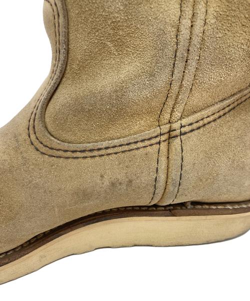 RED WING SHOES（レッドウィング）RED WING SHOES (レッドウィング) ペコスブーツ ベージュ サイズ:USA 6 1/2の古着・服飾アイテム