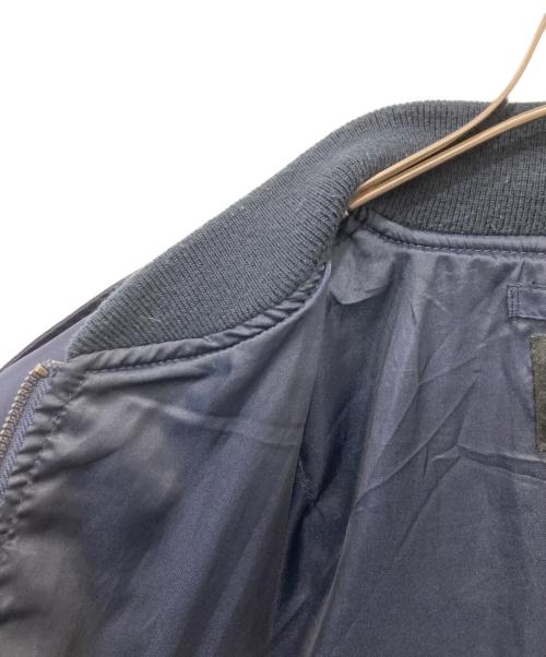 HOUSTON（ヒューストン）HOUSTON (ヒューストン) CUSTOM L-2 EMB JACKET ネイビー サイズ:XLの古着・服飾アイテム