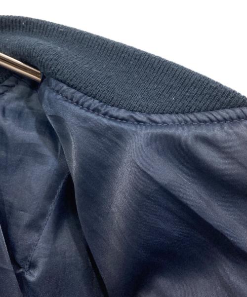 HOUSTON（ヒューストン）HOUSTON (ヒューストン) CUSTOM L-2 EMB JACKET ネイビー サイズ:XLの古着・服飾アイテム