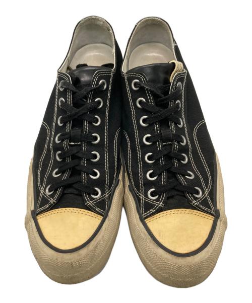 VISVIM（ビズビム）VISVIM (ビズビム) キャンバススニーカー ブラック サイズ:US9.5の古着・服飾アイテム