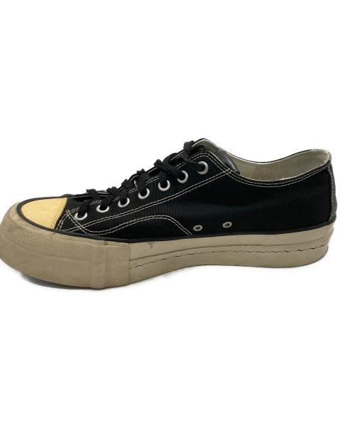 VISVIM（ビズビム）VISVIM (ビズビム) キャンバススニーカー ブラック サイズ:US9.5の古着・服飾アイテム