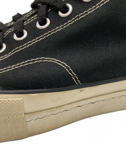 VISVIM（ビズビム）VISVIM (ビズビム) キャンバススニーカー ブラック サイズ:US9.5の古着・服飾アイテム