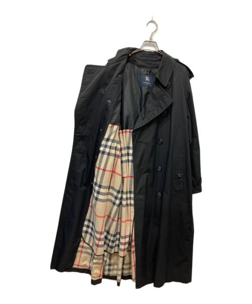 BURBERRY LONDON（バーバリーロンドン）BURBERRY LONDON (バーバリーロンドン) トレンチコート ブラック サイズ:不明の古着・服飾アイテム