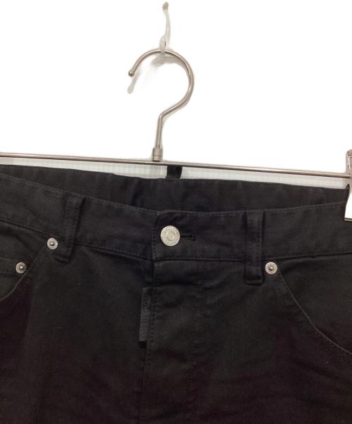 DSQUARED2（ディースクエアード）DSQUARED2 (ディースクエアード) Track Denim Pant ブラック サイズ:44の古着・服飾アイテム