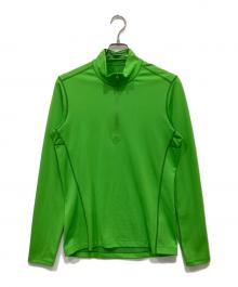 ARC'TERYX（アークテリクス）の古着「Phase AR Zip Neck LS」｜グリーン