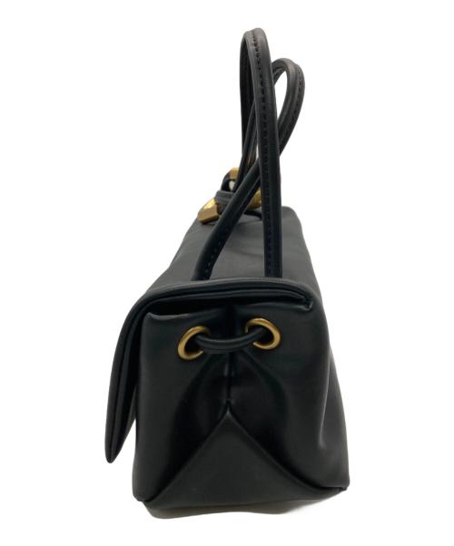 MARC JACOBS（マークジェイコブス）MARC JACOBS (マークジェイコブス) ザ レザー デュアル トップ ハンドル ミニ ブラックの古着・服飾アイテム