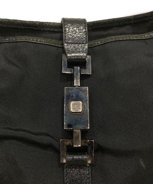 GUCCI（グッチ）GUCCI (グッチ) ジャッキーライン ショルダーバッグ ブラックの古着・服飾アイテム