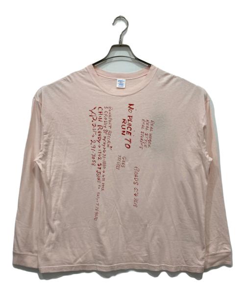 PARMANENT（パーマネント）PARMANENT (パーマネント) L/S TEE ピンク サイズ:FREEの古着・服飾アイテム