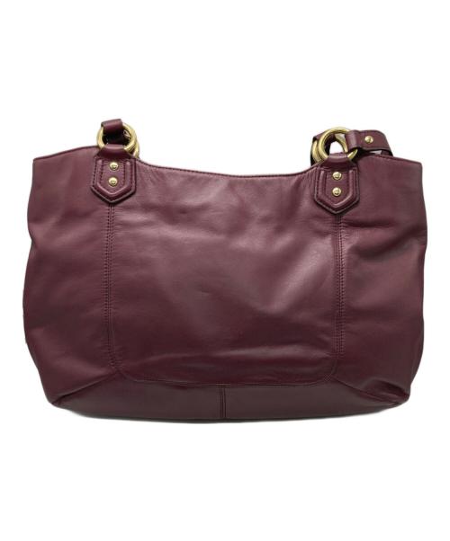 COACH（コーチ）COACH (コーチ) ハンドバッグ パープルの古着・服飾アイテム