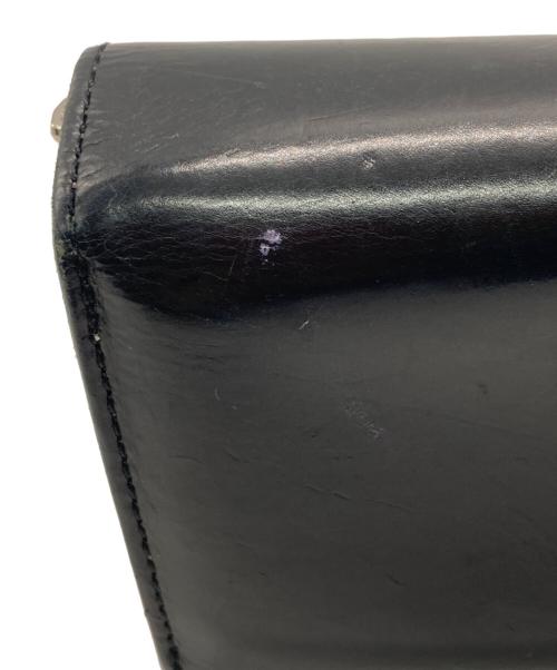 HENDER SCHEME（エンダースキーマ）Hender Scheme (エンダースキーマ) bellows wallet ブラック×ベージュの古着・服飾アイテム