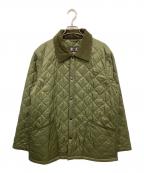 Barbourバブアー）の古着「LIDDESDALE キルティングジャケット」｜カーキ