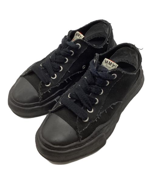 Maison MIHARA YASUHIRO（メゾン ミハラ ヤスヒロ）Maison MIHARA YASUHIRO (メゾン ミハラ ヤスヒロ) PETERSON LOW CANVAS ブラック サイズ:41の古着・服飾アイテム