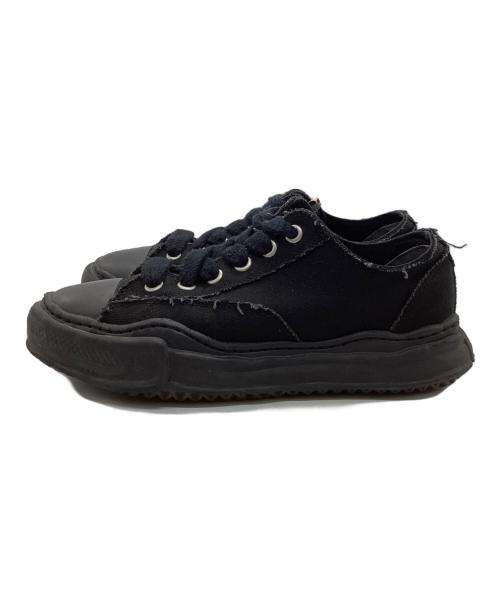 Maison MIHARA YASUHIRO（メゾン ミハラ ヤスヒロ）Maison MIHARA YASUHIRO (メゾン ミハラ ヤスヒロ) PETERSON LOW CANVAS ブラック サイズ:41の古着・服飾アイテム