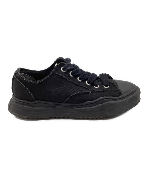 Maison MIHARA YASUHIRO（メゾン ミハラ ヤスヒロ）Maison MIHARA YASUHIRO (メゾン ミハラ ヤスヒロ) PETERSON LOW CANVAS ブラック サイズ:41の古着・服飾アイテム