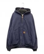 CarHarttカーハート）の古着「Duck Active Jacket」｜ネイビー