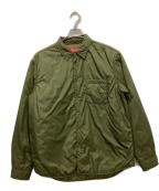 SUPREMEシュプリーム）の古着「Nylon Filled Shirt」｜グリーン