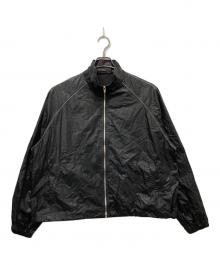 Matin Kim（マーティン キム）の古着「LOGO COATING JACKET」｜ブラック
