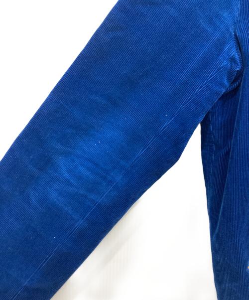 Saint Laurent Paris（サンローランパリ）Saint Laurent Paris (サンローランパリ) Je T'aime テディジャケット ブルー サイズ:46の古着・服飾アイテム