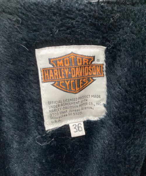 HARLEY-DAVIDSON（ハーレーダビッドソン）HARLEY-DAVIDSON (ハーレーダビッドソン) G-1型レザージャケット ブラック サイズ:36の古着・服飾アイテム