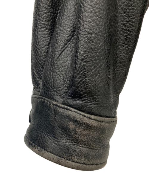 HARLEY-DAVIDSON（ハーレーダビッドソン）HARLEY-DAVIDSON (ハーレーダビッドソン) G-1型レザージャケット ブラック サイズ:36の古着・服飾アイテム