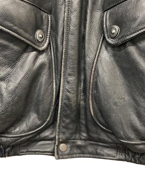 HARLEY-DAVIDSON（ハーレーダビッドソン）HARLEY-DAVIDSON (ハーレーダビッドソン) G-1型レザージャケット ブラック サイズ:36の古着・服飾アイテム