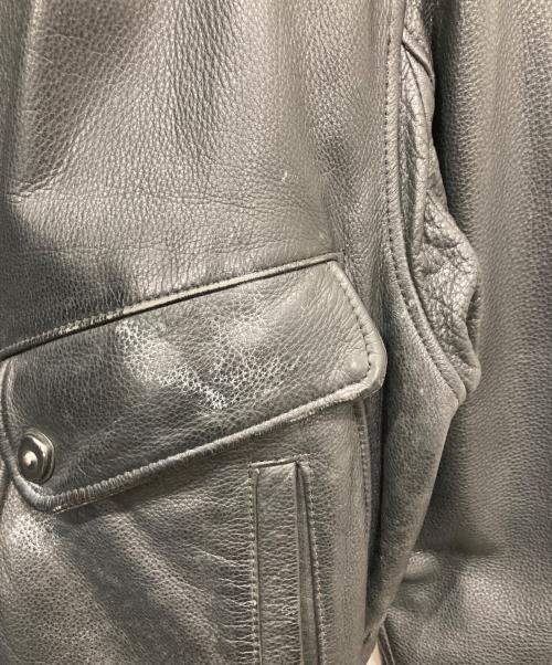 HARLEY-DAVIDSON（ハーレーダビッドソン）HARLEY-DAVIDSON (ハーレーダビッドソン) G-1型レザージャケット ブラック サイズ:36の古着・服飾アイテム