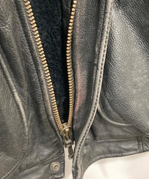 HARLEY-DAVIDSON（ハーレーダビッドソン）HARLEY-DAVIDSON (ハーレーダビッドソン) G-1型レザージャケット ブラック サイズ:36の古着・服飾アイテム