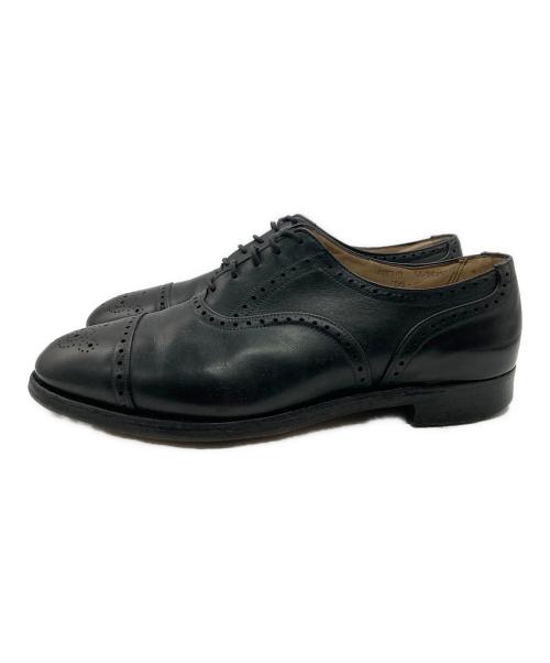 Tricker's（トリッカーズ）Tricker's (トリッカーズ) ウィングチップシューズ ブラック サイズ:7　1/2の古着・服飾アイテム