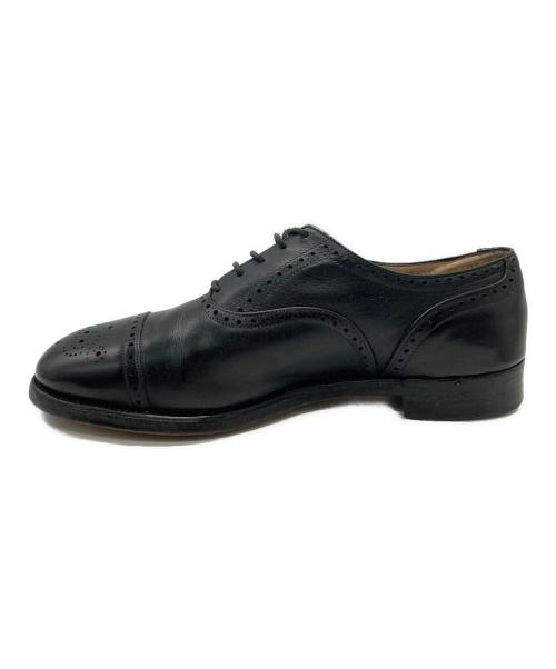 Tricker's（トリッカーズ）Tricker's (トリッカーズ) ウィングチップシューズ ブラック サイズ:7　1/2の古着・服飾アイテム