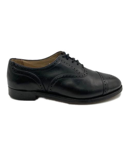 Tricker's（トリッカーズ）Tricker's (トリッカーズ) ウィングチップシューズ ブラック サイズ:7　1/2の古着・服飾アイテム