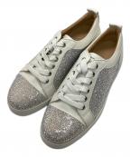 Christian Louboutinクリスチャン・ルブタン）の古着「Louis junior Strass」｜ホワイト