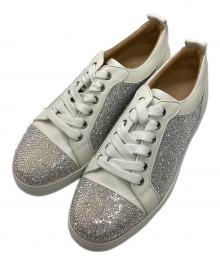 Christian Louboutin（クリスチャン・ルブタン）の古着「Louis junior Strass」｜ホワイト