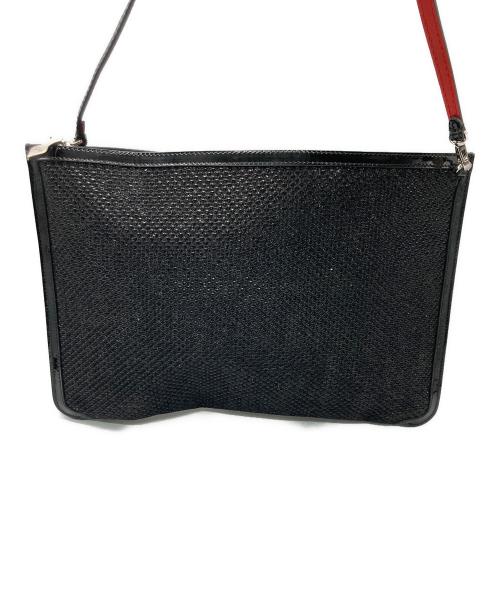 Christian Louboutin（クリスチャン・ルブタン）Christian Louboutin (クリスチャン・ルブタン) スパイクスタッズ付2WAYバッグ ブラックの古着・服飾アイテム