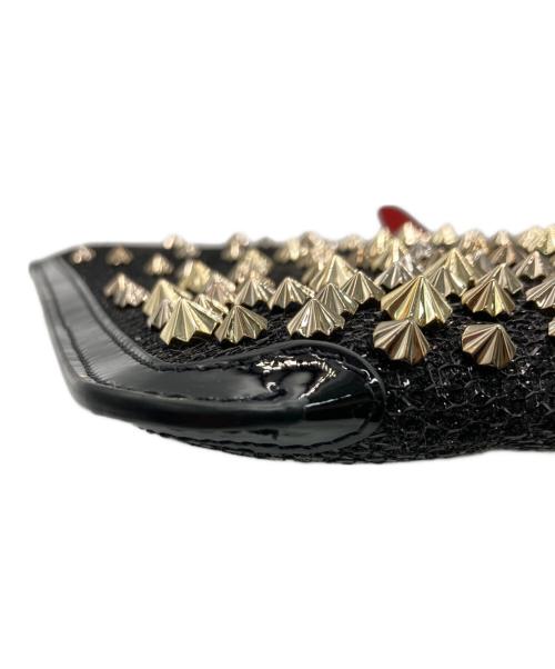 Christian Louboutin（クリスチャン・ルブタン）Christian Louboutin (クリスチャン・ルブタン) スパイクスタッズ付2WAYバッグ ブラックの古着・服飾アイテム