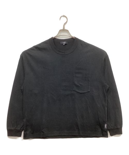 COMME des GARCONS HOMME（コムデギャルソン オム）COMME des GARCONS HOMME (コムデギャルソン オム) Long Sleeve Pocket T-Shirt ブラック サイズ:Mの古着・服飾アイテム