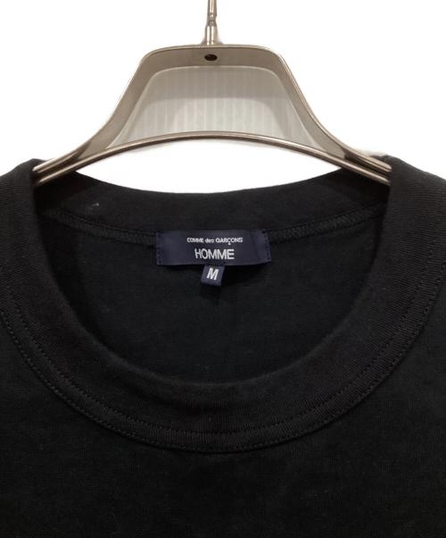 COMME des GARCONS HOMME（コムデギャルソン オム）COMME des GARCONS HOMME (コムデギャルソン オム) Long Sleeve Pocket T-Shirt ブラック サイズ:Mの古着・服飾アイテム