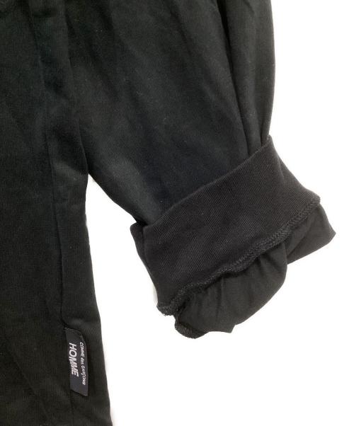 COMME des GARCONS HOMME（コムデギャルソン オム）COMME des GARCONS HOMME (コムデギャルソン オム) Long Sleeve Pocket T-Shirt ブラック サイズ:Mの古着・服飾アイテム
