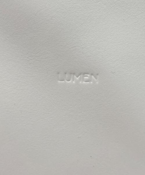 Atelier de LUMEN（アトリエ・ド・ルメン）ATELIER DE LUMEN (アトリエ・ド・ルメン) BON BALLON BAG ホワイトの古着・服飾アイテム
