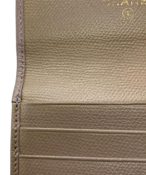 CHANEL（シャネル）CHANEL (シャネル) 3つ折り財布 ベージュの古着・服飾アイテム