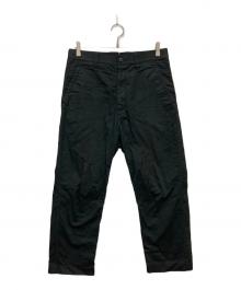 eYe COMME des GARCONS JUNYAWATANABE MAN（アイ コム デ ギャルソン ジュンヤ ワタナベ マン）の古着「コットンツイルパンツ」｜ブラック