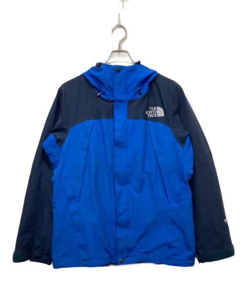 THE NORTH FACE（ザ ノース フェイス）THE NORTH FACE (ザ ノース フェイス) MOUNTAIN JACKET ブルー×ネイビー サイズ:Lの古着・服飾アイテム