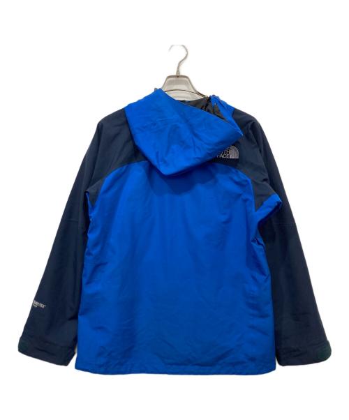 THE NORTH FACE（ザ ノース フェイス）THE NORTH FACE (ザ ノース フェイス) MOUNTAIN JACKET ブルー×ネイビー サイズ:Lの古着・服飾アイテム