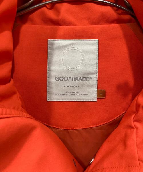 GOOPiMADE（グーピーメイド）GOOPiMADE (グーピーメイド) Pro-Gram Utility Mountain Parka jacket オレンジ サイズ:1の古着・服飾アイテム