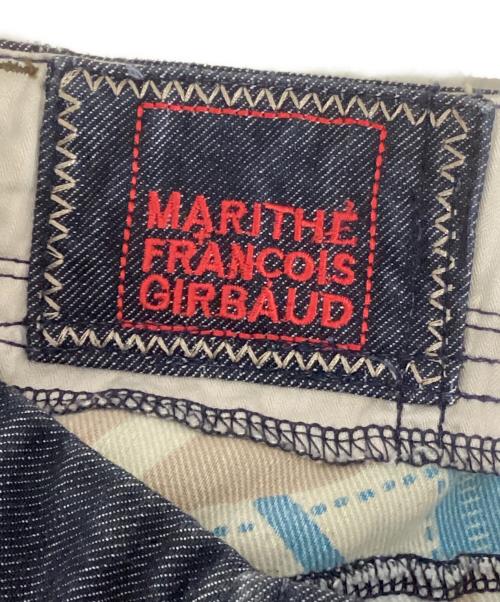 MARITHE+FRANCOIS GIRBAUD（マリテフランソワジルボー）MARITHE+FRANCOIS GIRBAUD (マリテフランソワジルボー) デニムパンツ インディゴ サイズ:Sの古着・服飾アイテム